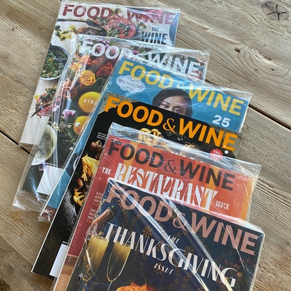 Lot of 6 Magazine FOOD and Wine March April May July September October November - Picture 3 of 13